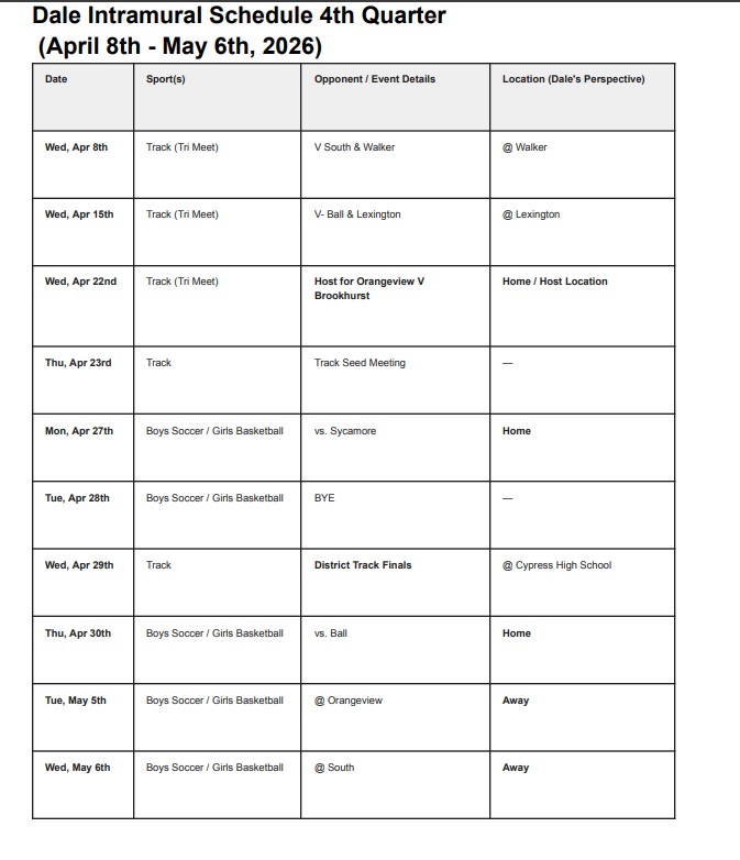 4thquarter sports at dale 